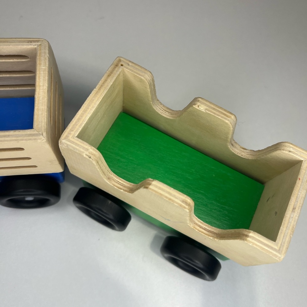 Melissa & Doug Wooden Train Set - Picture 9 of 13